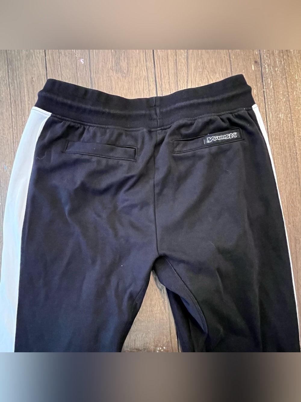 YoungLA Joggers Black White Mens Large - Picture 4 of 5